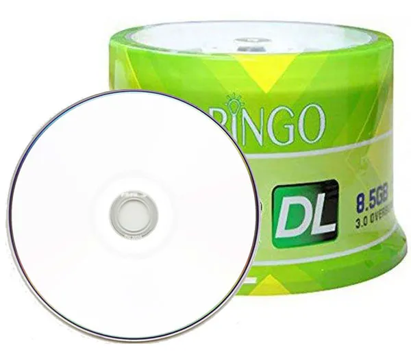دی وی دی خام پرینتیبل بینگو بسته 50 عددی