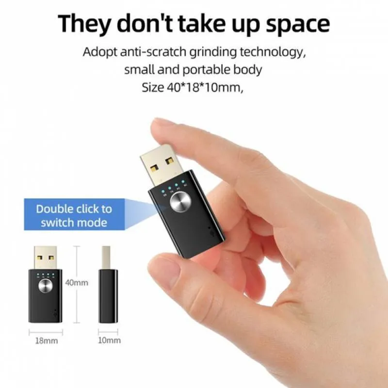 گیرنده و فرستنده بلوتوث چهار کاره مدل K10 Pro