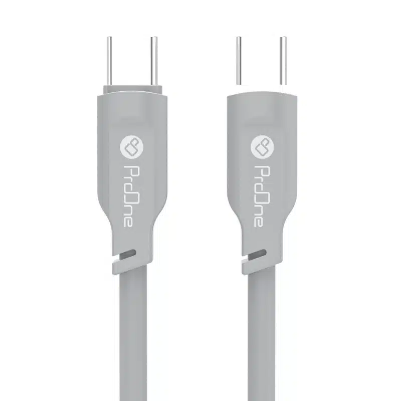 کابل تبدیل Type-C PD به Type-C پرووان مدل PCC141 طول 1 متر