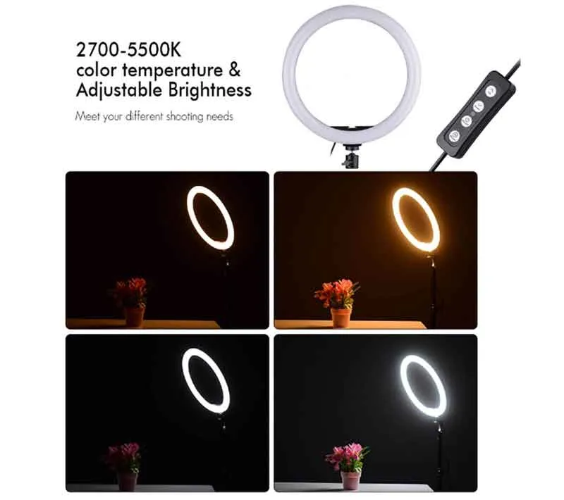 رینگ لایت مدل LC-330 به همراه سه پایه