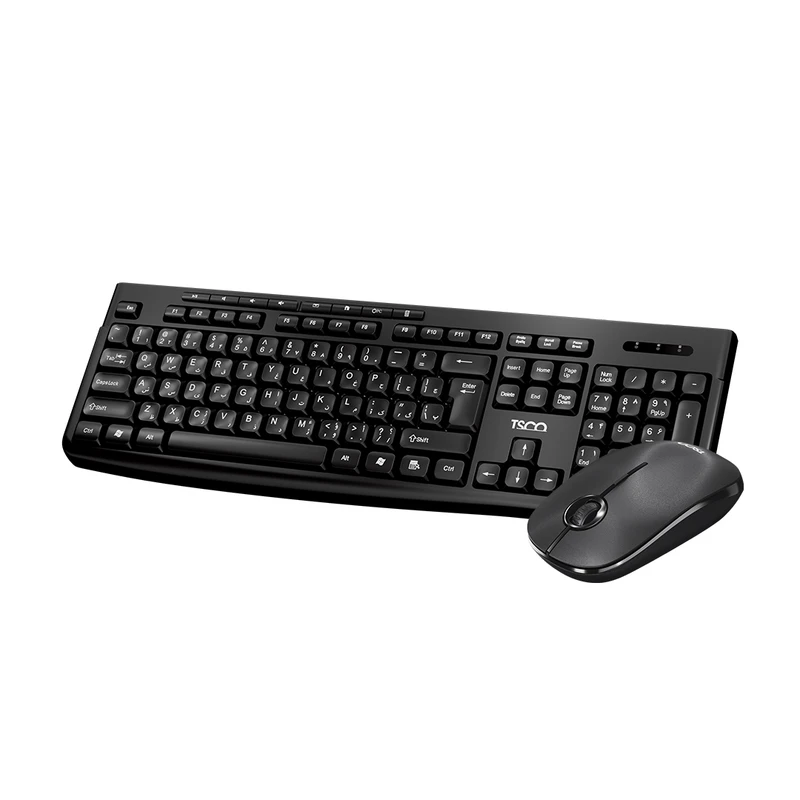 کیبورد و ماوس بی سیم تسکو مدل TKM 7027W