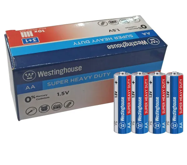 باتری قلمی وستینگ هاوس مدل Super Heavy Duty بسته 40 عددی