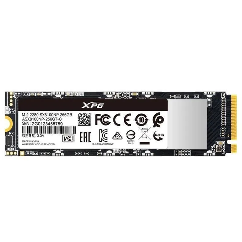 اس اس دی اینترنال ای دیتا مدل M2 NVME SX8100NP ظرفیت 256 گیگابایت