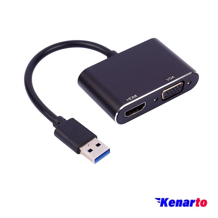 تبدیل USB به HDMI/VGA
