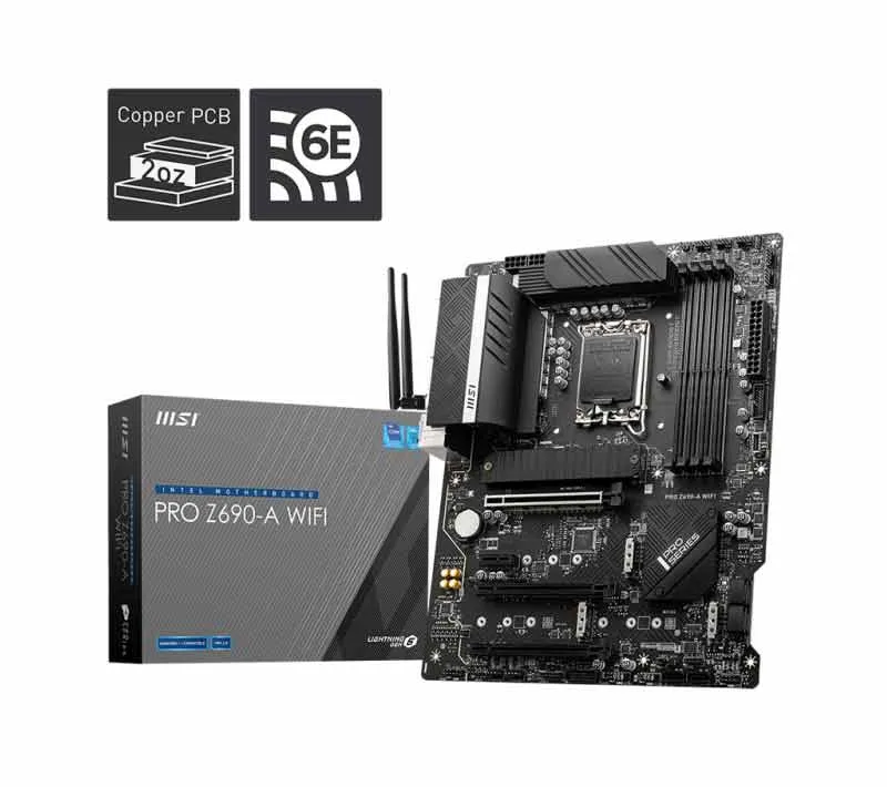مادربرد ام اس آی مدل PRO Z690-A WIFI
