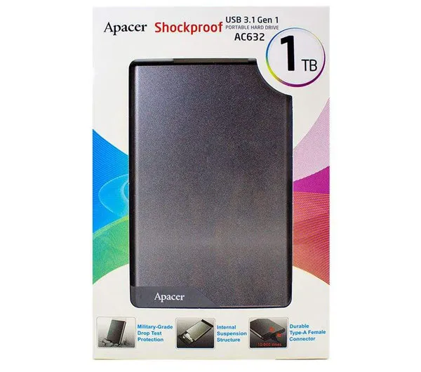 هارد اکسترنال اپیسر مدل AC632 ظرفیت 1 ترابایت