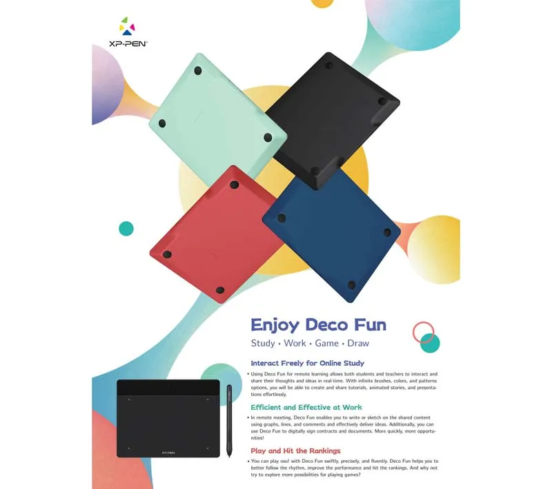 قلم نوری ایکس پی-پن مدل Deco Fun S CT640