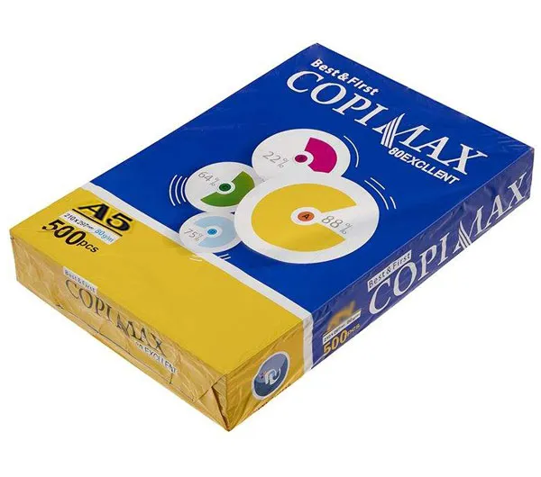 کاغذ A5 کپی مکس بسته 500 عددی