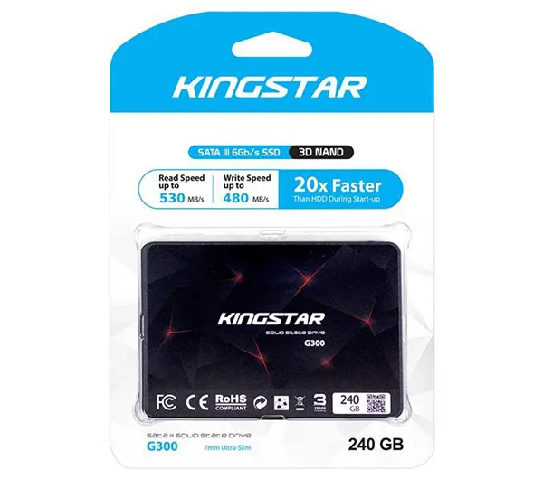 اس اس دی کینگ استار مدل G300 ظرفیت 240 گیگابایت