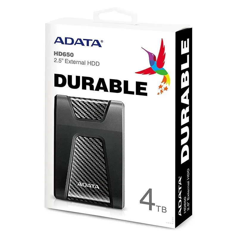 هارد اکسترنال ای دیتا مدل HD650 ظرفیت 4 ترابایت