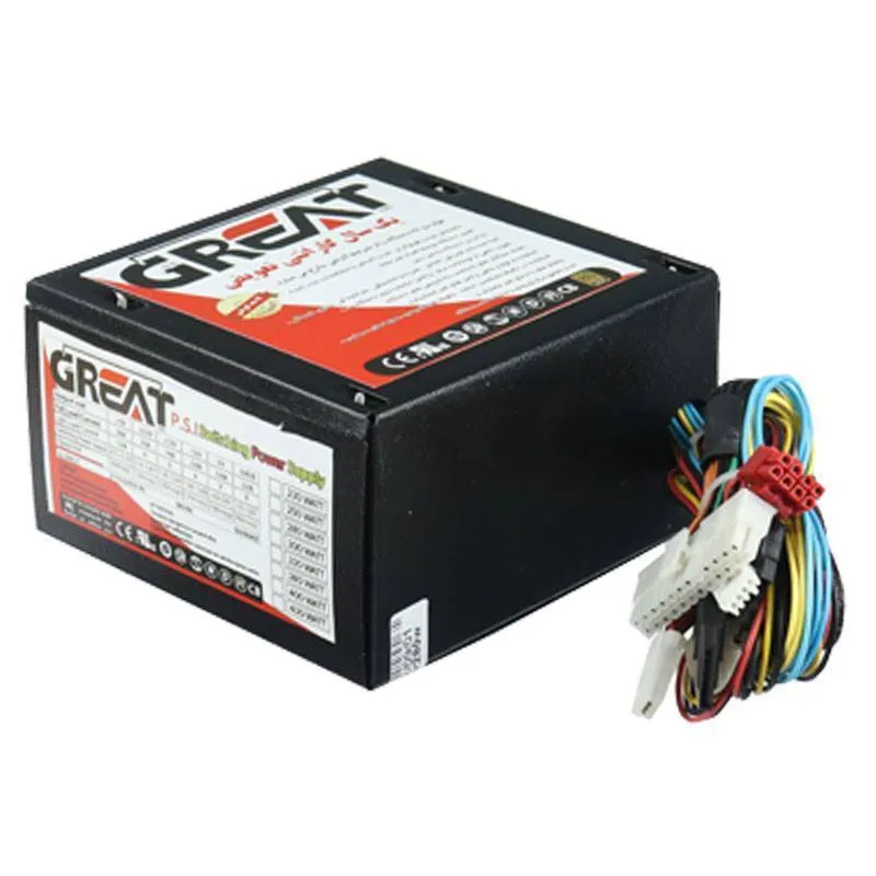 منبع تغذیه کامپیوتر گریت مدل GR280 280W