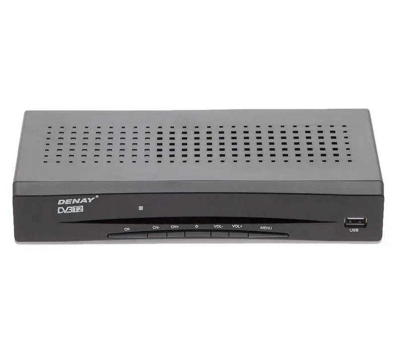 گیرنده دیجیتال دنای مدل (STB1011H (HEVC به همراه کابل AV