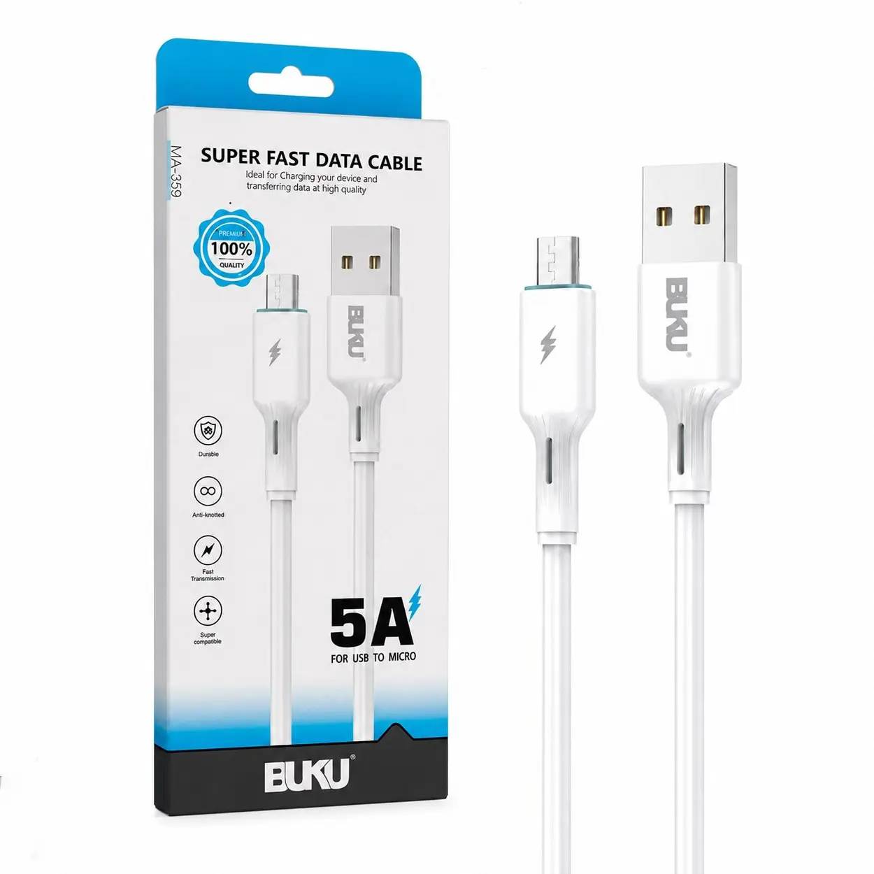 کابل تبدیل USB به Micro USB بوکو مدل MA-159 طول 1 متر