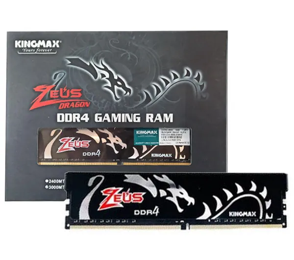 رم دسکتاپ DDR4 تک کاناله 3000 مگاهرتز CL16 کینگ مکس مدل Zeus Dragon ظرفیت 16گیگابایت رم دسکتاپ DDR4 تک کاناله 3000 مگاهرتز CL16 کینگ مکس مدل Zeus Dragon ظرفیت 16گیگابایت