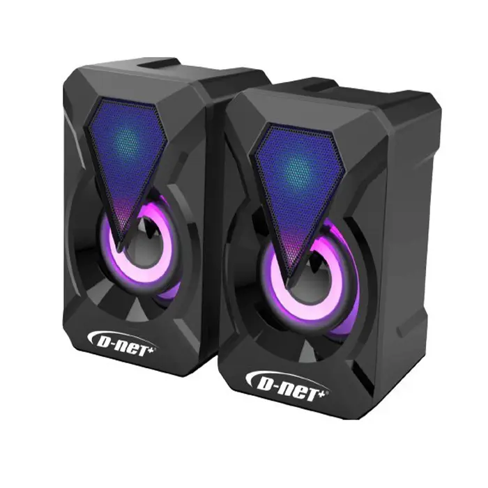 اسپیکر دکستاپ دی نت مدل DT-10 RGB
