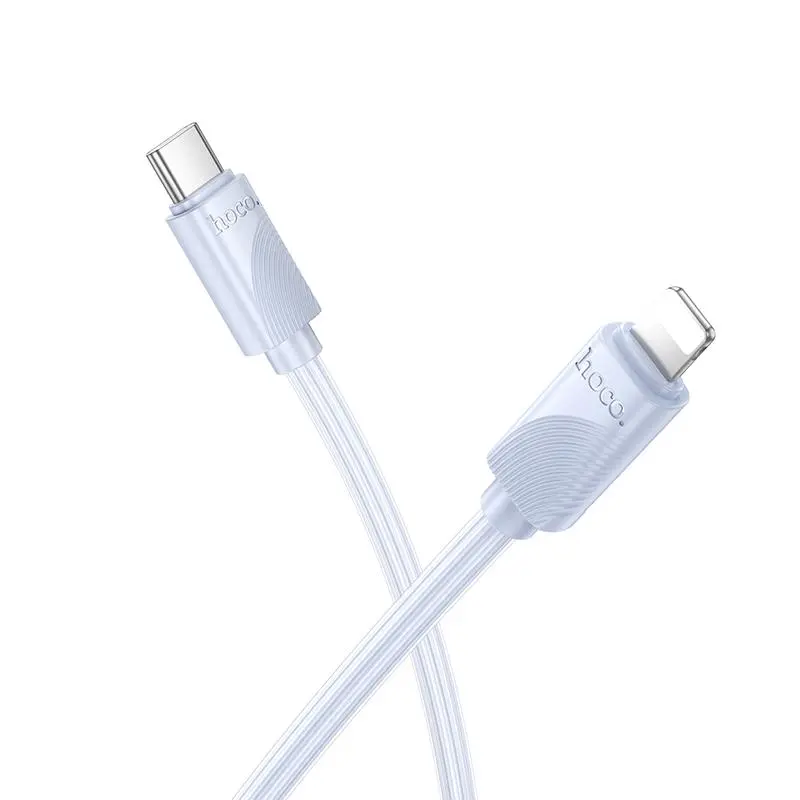 کابل تبدیل Type-C به لایتنینگ هوکو مدل X114 طول 1 متر