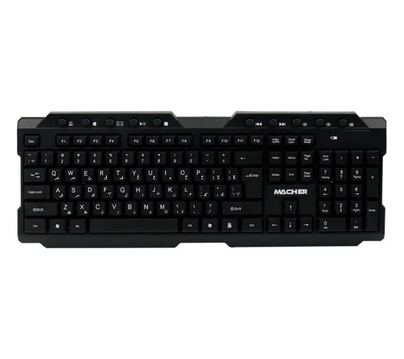 کیبورد و ماوس بی سیم مچر مدل MR-405W