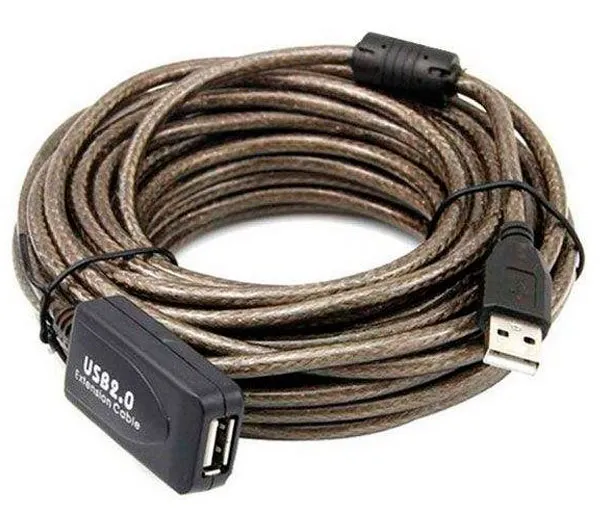 کابل افزایش طول USB 2.0 دی نت به طول 20 متر برددار