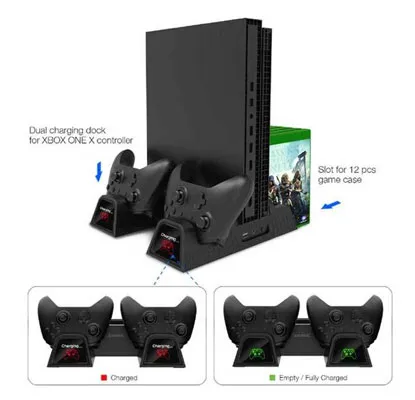 پایه خنک کننده و شارژر دسته بازی XBOX One دابی مدل TYX-18122