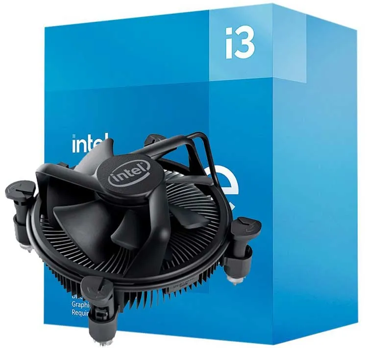 سیستم خنک کننده پردازنده اینتل مدل Core i3 10105F