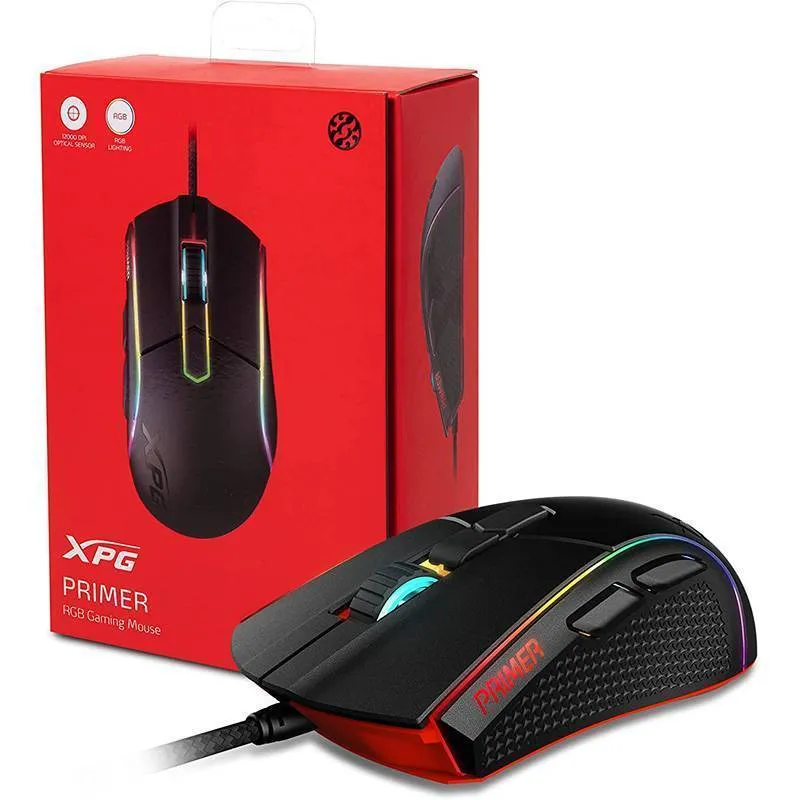 ماوس مخصوص بازی ای دیتا مدل XPG PRIMER BKCWW M30