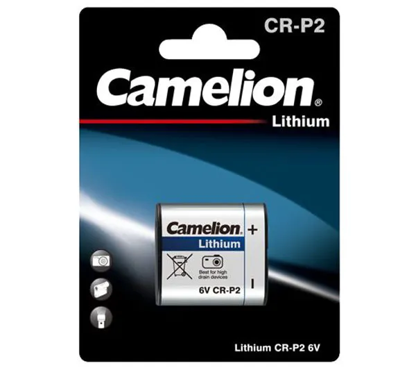 باتری لیتیومی کملیون مدل CR-P2 بسته 1 عددی