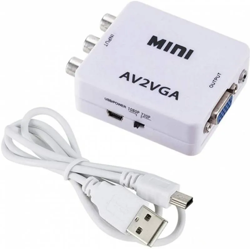 تبدیل AV به VGA مدل مینی