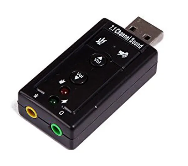 کارت صدا اکسترنال مدل 7.1 channel Sound