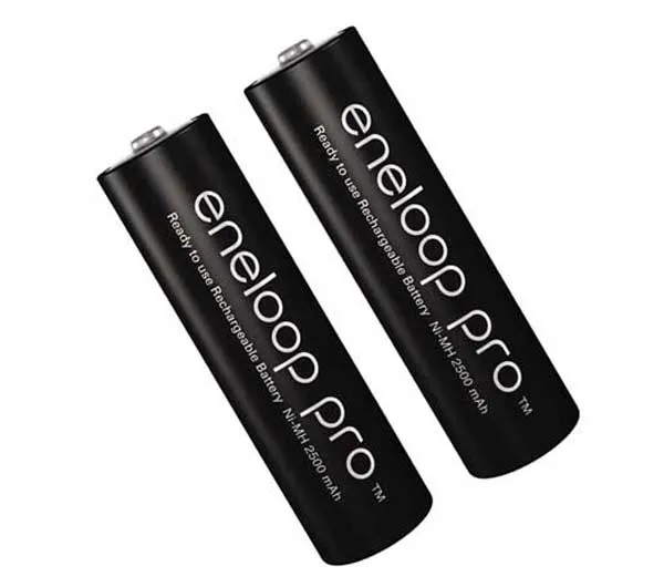 باتری قلمی قابل شارژ پاناسونیک مدل Eneloop Pro 2500 بسته 2 عددی