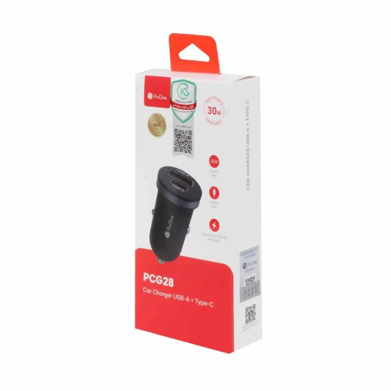 شارژر فندکی پرووان مدل PCG28 30W