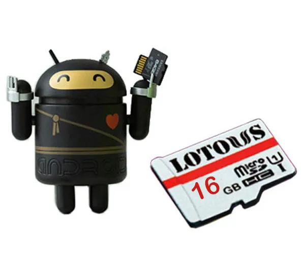 کارت حافظه microSDHC لوتوس استاندارد UHS-I U1 433X سرعت 80MBps ظرفیت 16 گیگابایت