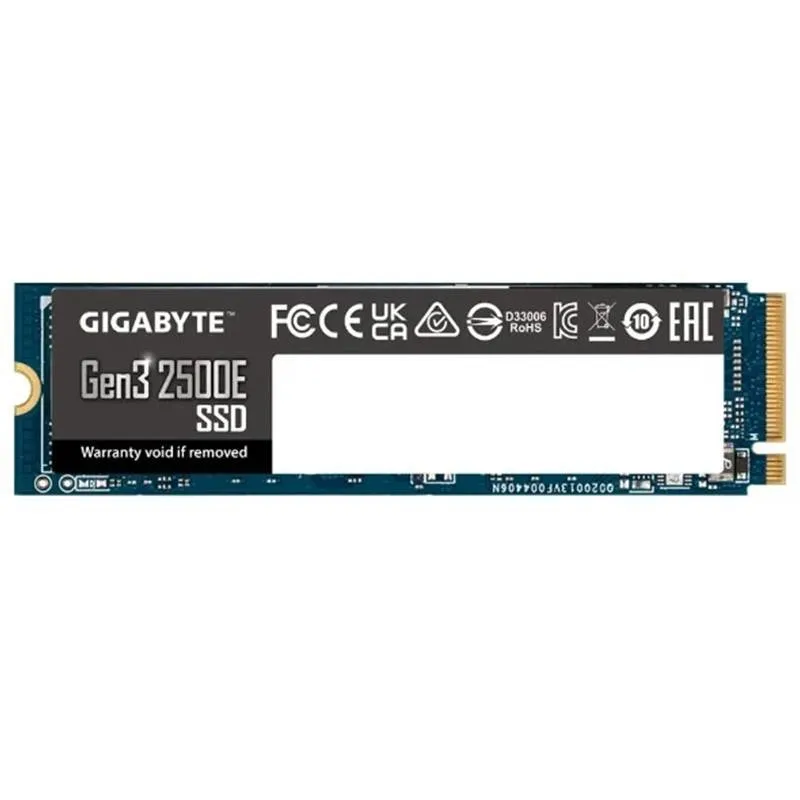 اس اس دی اینترنال گیگابایت مدل Gen3 2500E M.2 2280 NVMe ظرفیت 500 گیگابایت