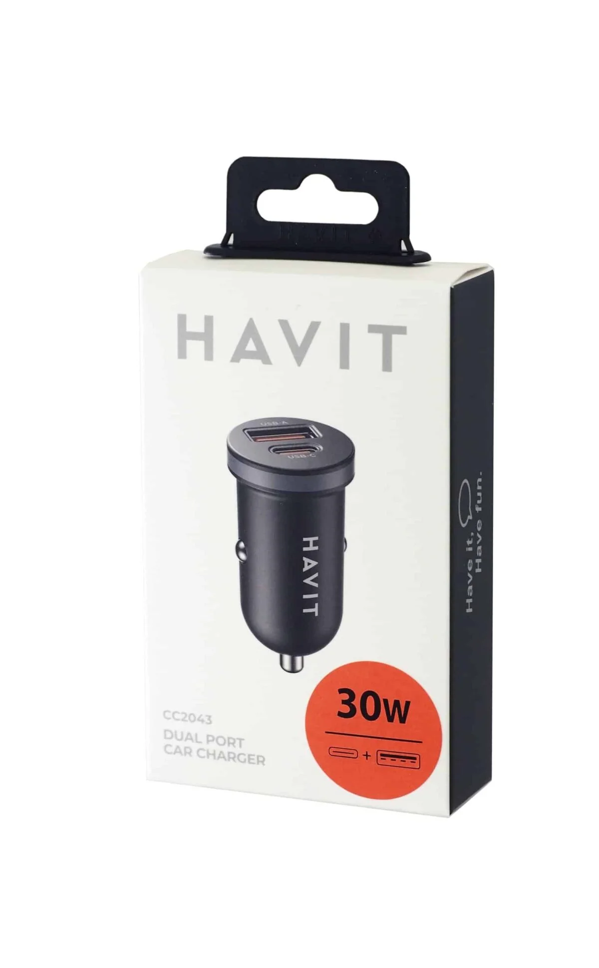 شارژر فندکی هویت مدل CC-2043 30W