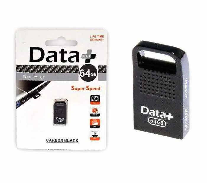 فلش مموری دیتا پلاس مدل CARBON ظرفیت 64 گیگابایت