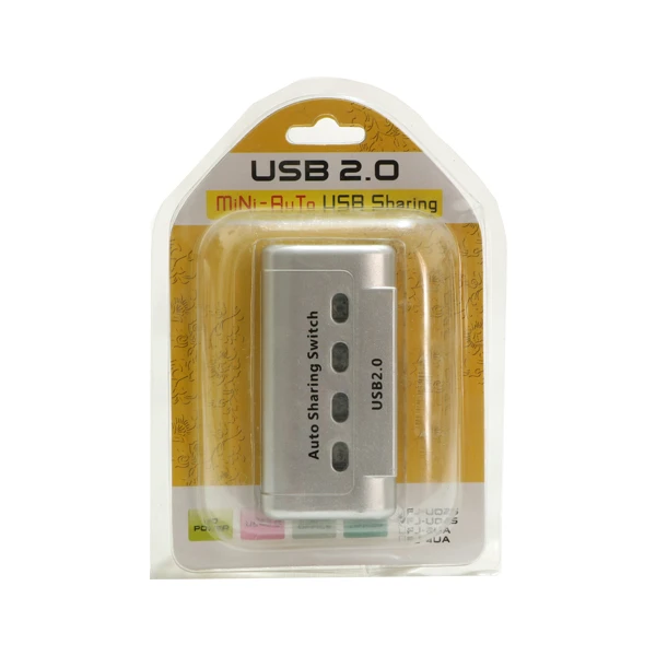 هاب سوئیچ اتوماتیک 4 پورت پرینتر USB بدنه پلاستیک