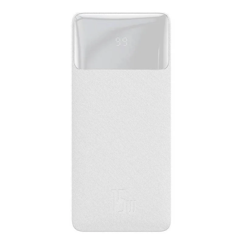 شارژر همراه باسئوس مدل PDML-K02 PD+QC 15W ظرفیت 30000 میلی آمپر ساعت
