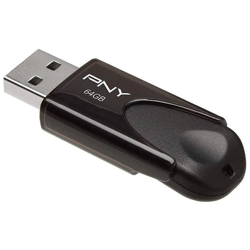فلش مموری پی ان وای مدل P-FD64GATT4-EF USB 2.0 ظرفیت 64 گیگابایت
