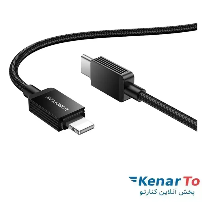 کابل تبدیل Type-C به لایتنینگ بروفون مدل BX120 طول 1 متر