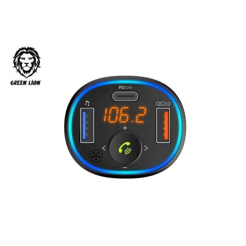 پخش کننده اف ام خودرو گرین لاین مدل GNBLCARKIT