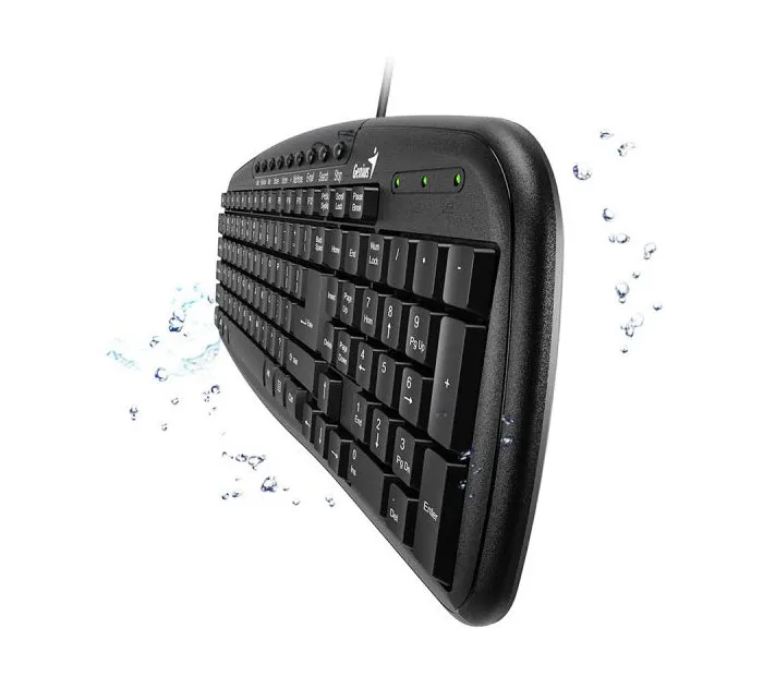 کیبورد جنیوس مدل KB-M225C همراه با حروف فارسی