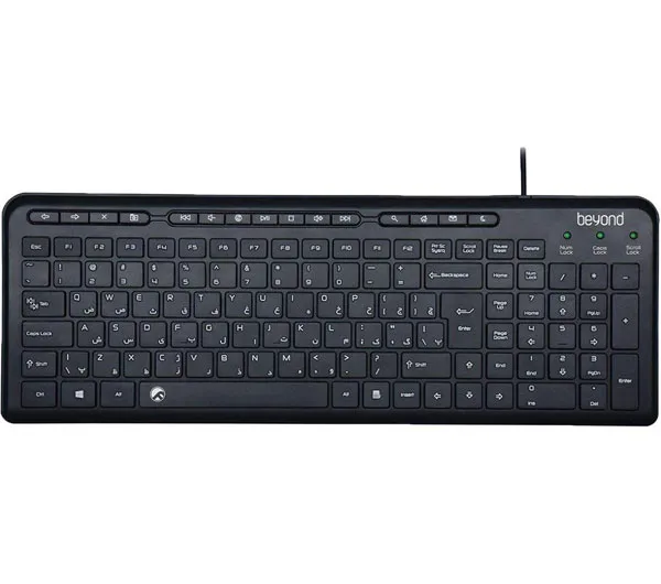 کیبورد بیاند مدل BK-3441 با حروف فارسی