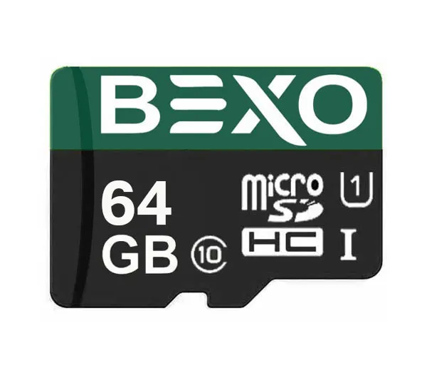 کارت حافظه MicroSDHC بکسو استاندارد UHS-I U1 سرعت 80MBps ظرفیت 64 گیگابایت