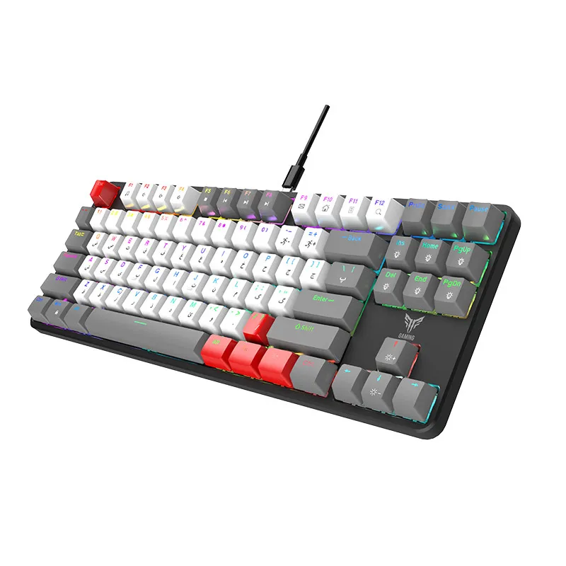 کیبورد مخصوص بازی هیسکا مدل HX-KEG440 RGB