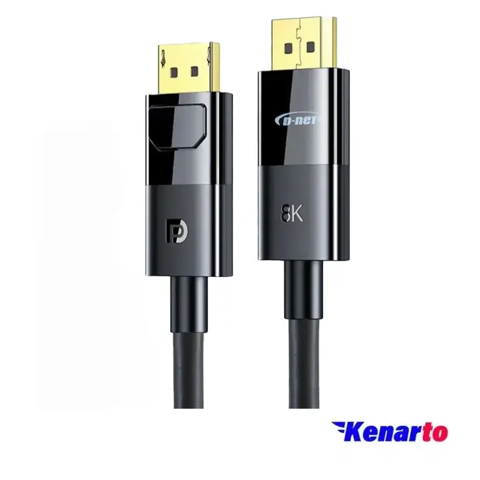کابل Display Port دی نت مدل DT-405 8K طول 3 متر