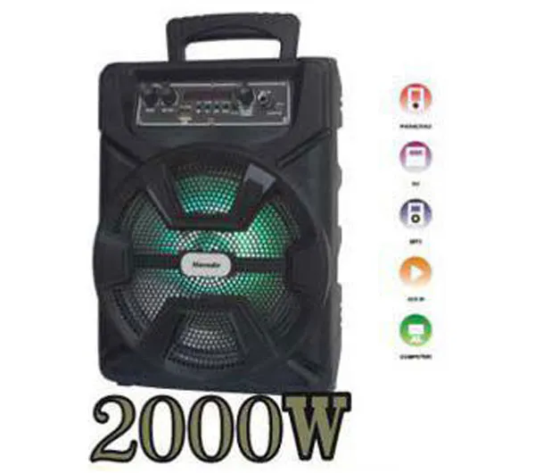 اسپیکر پرتابل چمدانی مکسیدر مدل KC802