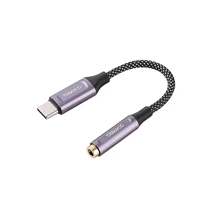 تبدل Type-C به جک 3.5 میلیمتری ترانیو مدل T-E8