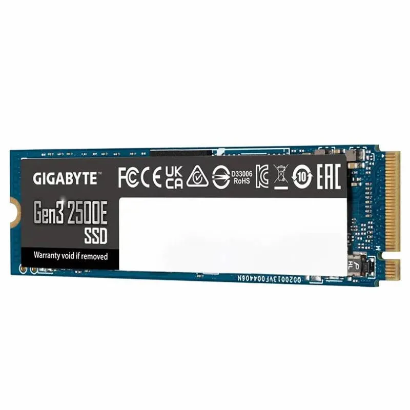 اس اس دی اینترنال گیگابایت مدل Gen3 2500E M.2 2280 NVMe ظرفیت 1 ترابایت
