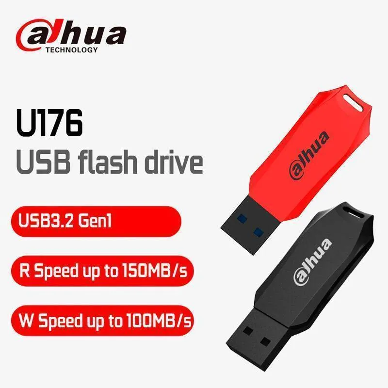 فلش مموری داهوا مدل U176 USB3.2 ظرفیت 32 گیگابایت
