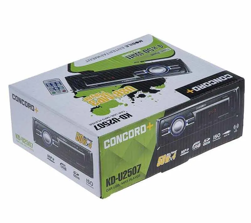 پخش کننده خودرو کنکورد پلاس مدل KD-U2507 پخش کننده خودرو کنکورد پلاس مدل KD-U2507