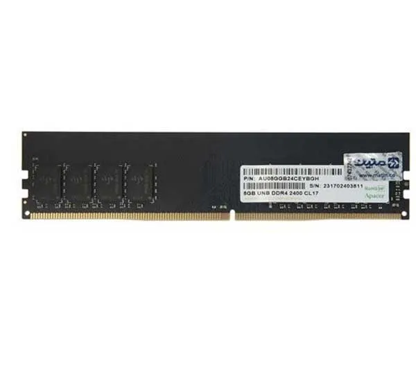 رم دسکتاپ DDR4 تک کاناله 2400 مگاهرتز CL17 اپیسر مدل Panther ظرفیت 8 گیگابایت